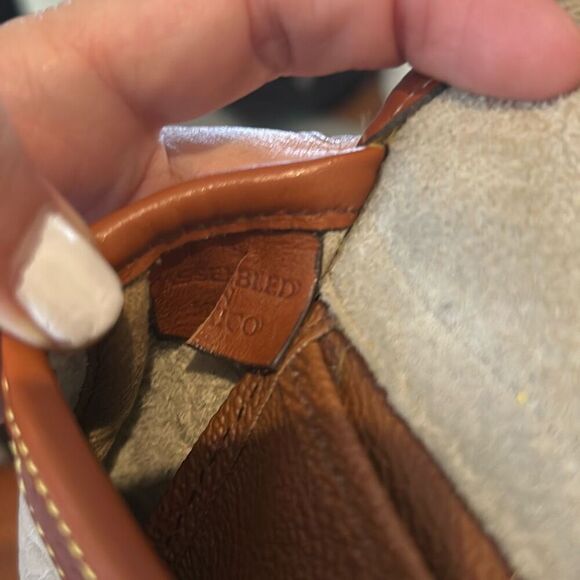 Dooney & Bourke Vintage classic handbag. Cream missing strap - Picture 6 of 8